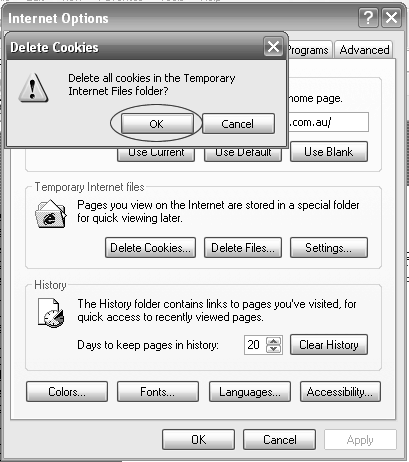Delete All Cookies Daniels Web Design Delete All Cookies