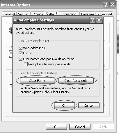 Clear Forms Clear Passwords Daniels Web Design Clear Forms Clear Passwords